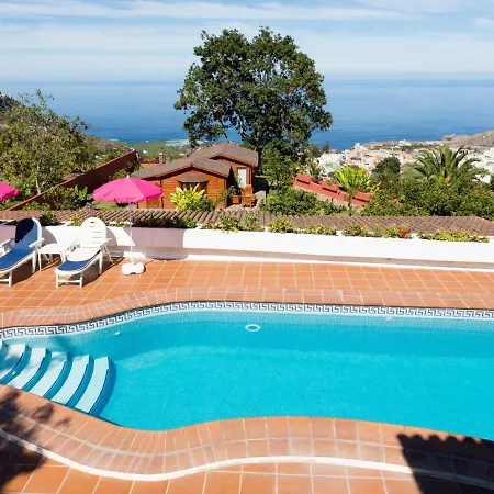 Villa Casa Romantica Con Piscina Climatizada, Wi-fi Y Vistas Al Mar En Icod De Vinos - Es-279-2
