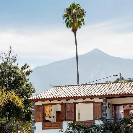 Casa Romantica Con Piscina Climatizada, Wi-fi Y Vistas Al Mar En Icod De Vinos - Es-279-2 *